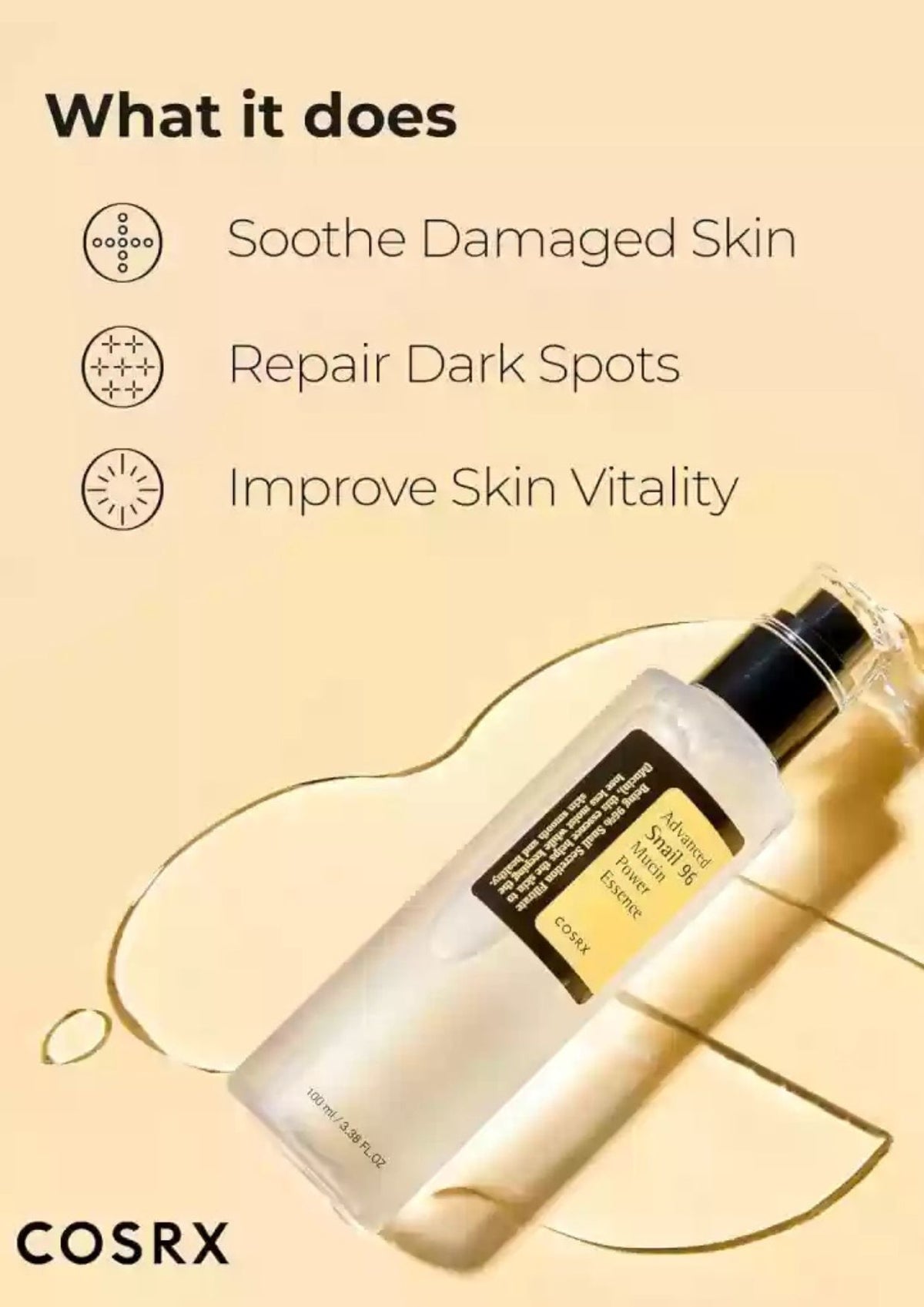 Cosrx Advanced Snail 96 Mucin Power Essence 100ml