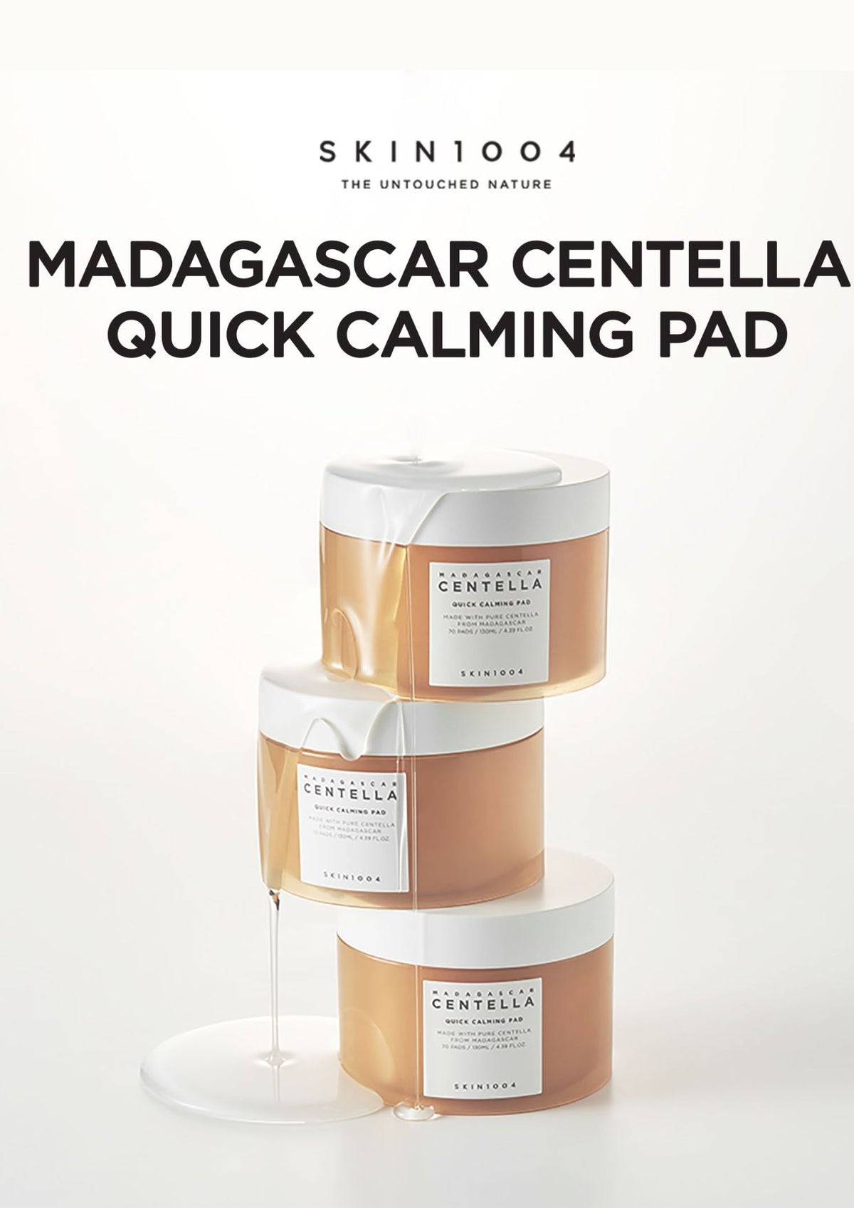 Madagascar Centella Quick Calming Pad 70 Pads - 130ml