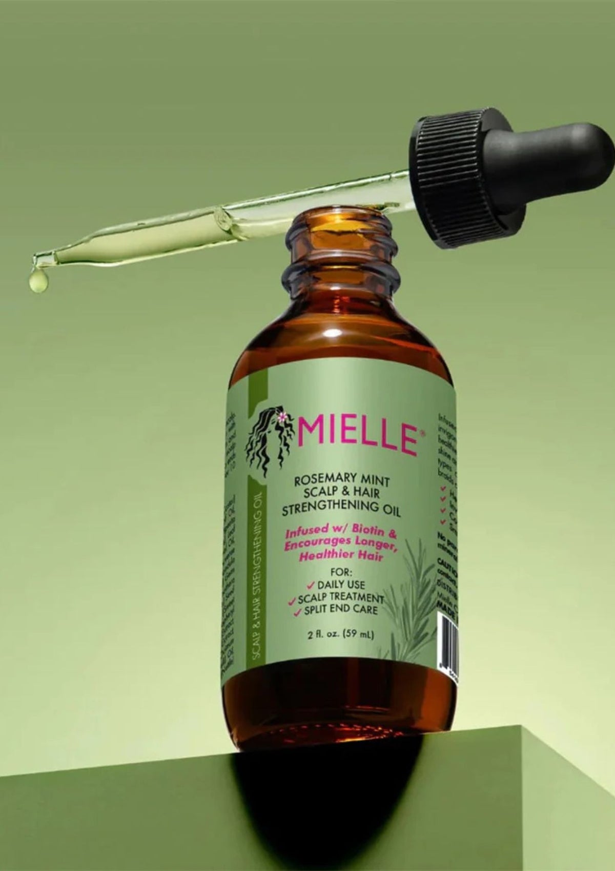 Mielle Rosemary Mint Scalp & Hair Strengthening Oil 30ml