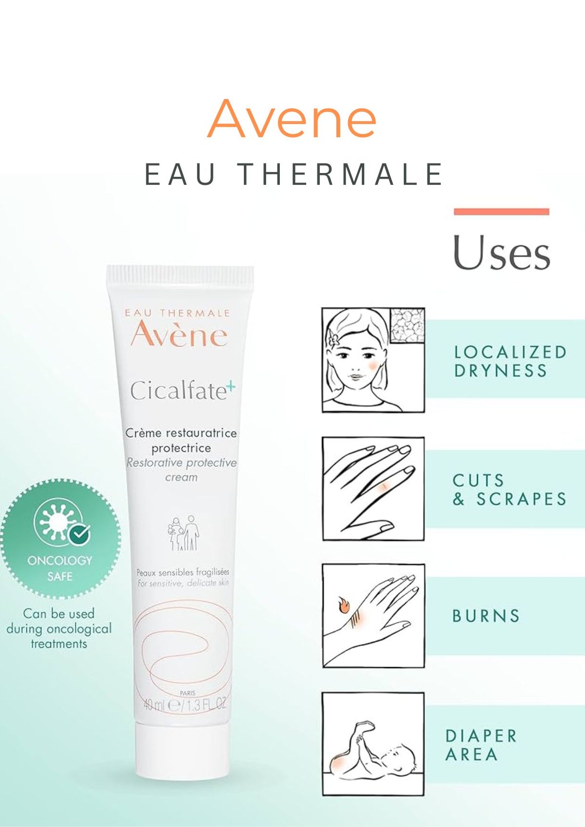 Avene Cicalfate + Repairing Protective Cream 40ml