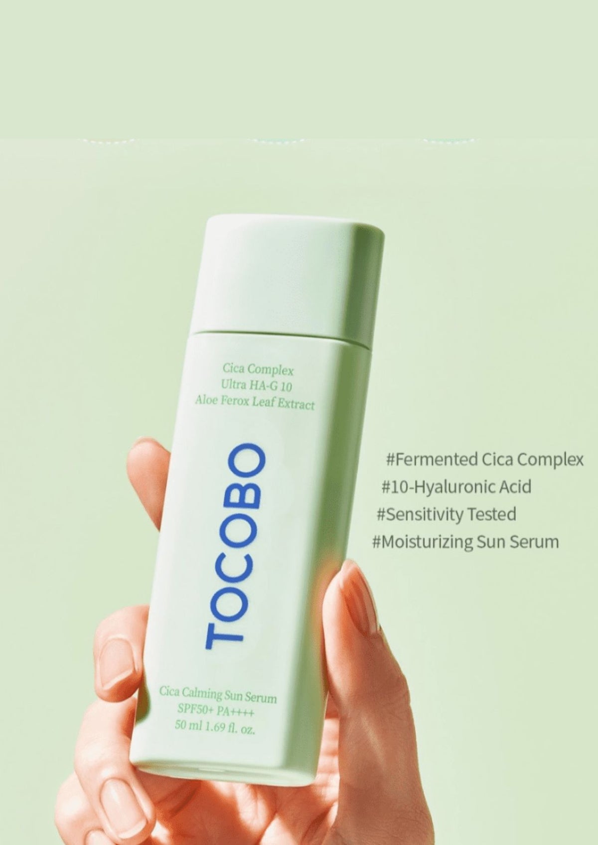 Tocobo Cica Calming Sun Serum 50ml