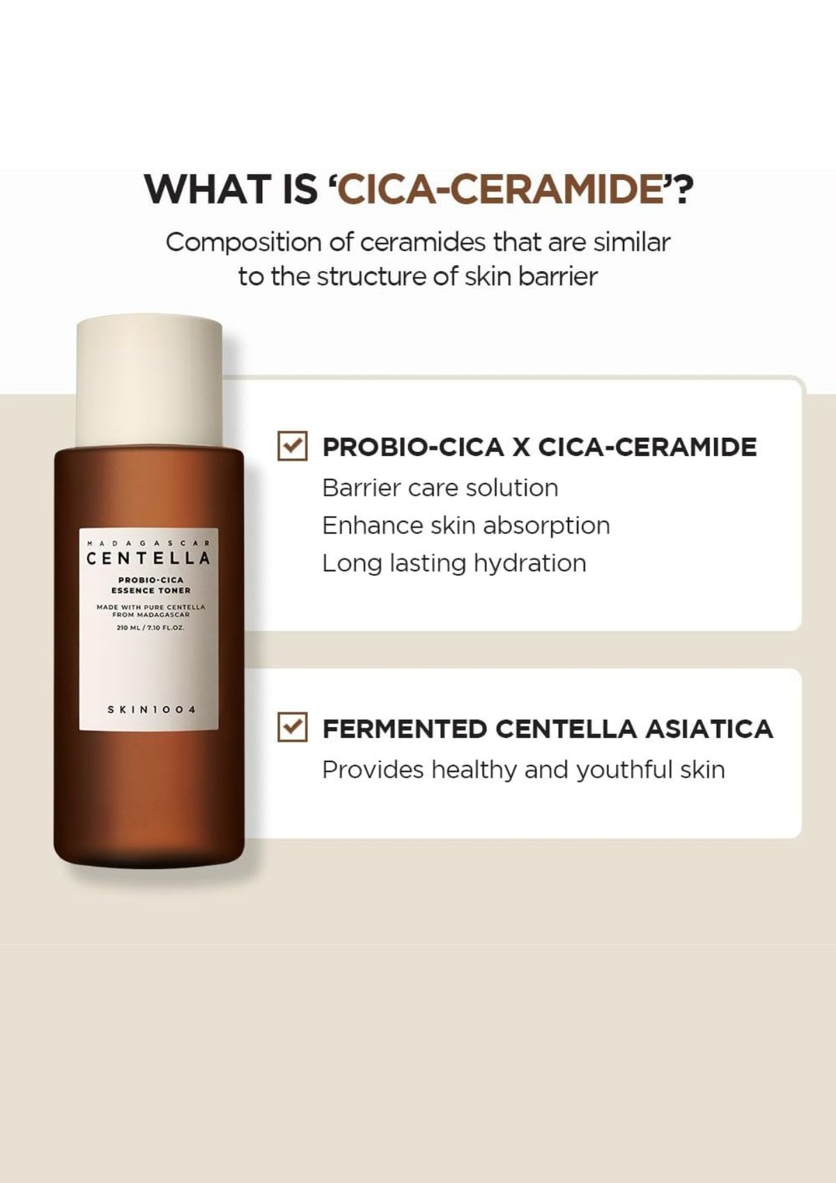 Madagascar Centella Probio-Cica Essence Toner 210ml