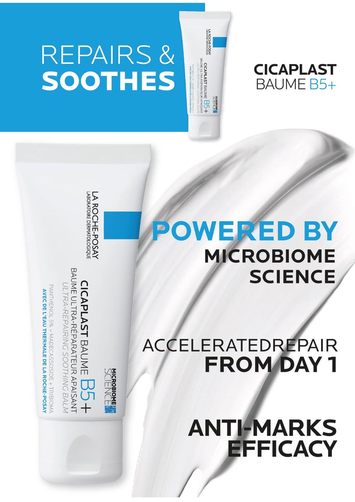 La Roche Posay Cicaplast Baume B5 Ultra Repairing Soothing Balm 40ml