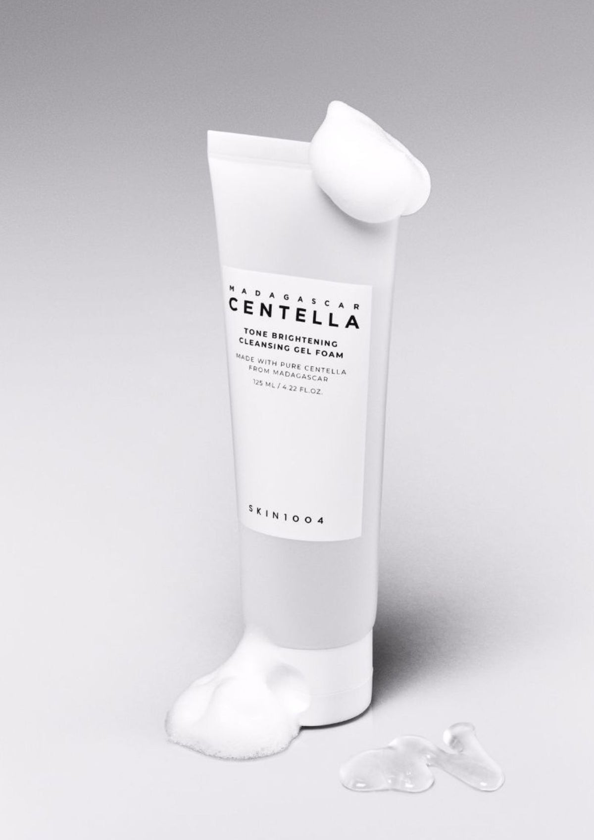 Madagascar Centella Tone Brightening Cleansing Gel Foam 125ml