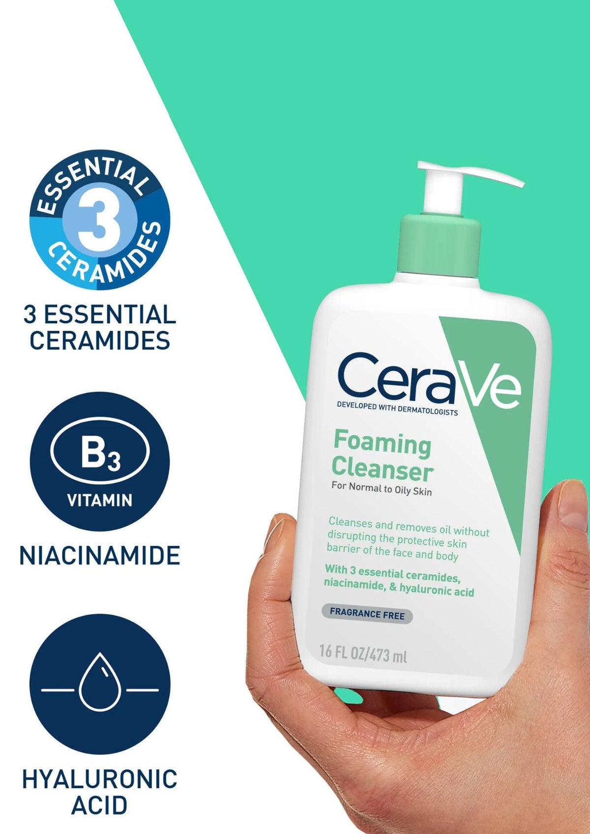 CeraVe Foaming Cleanser 473ml