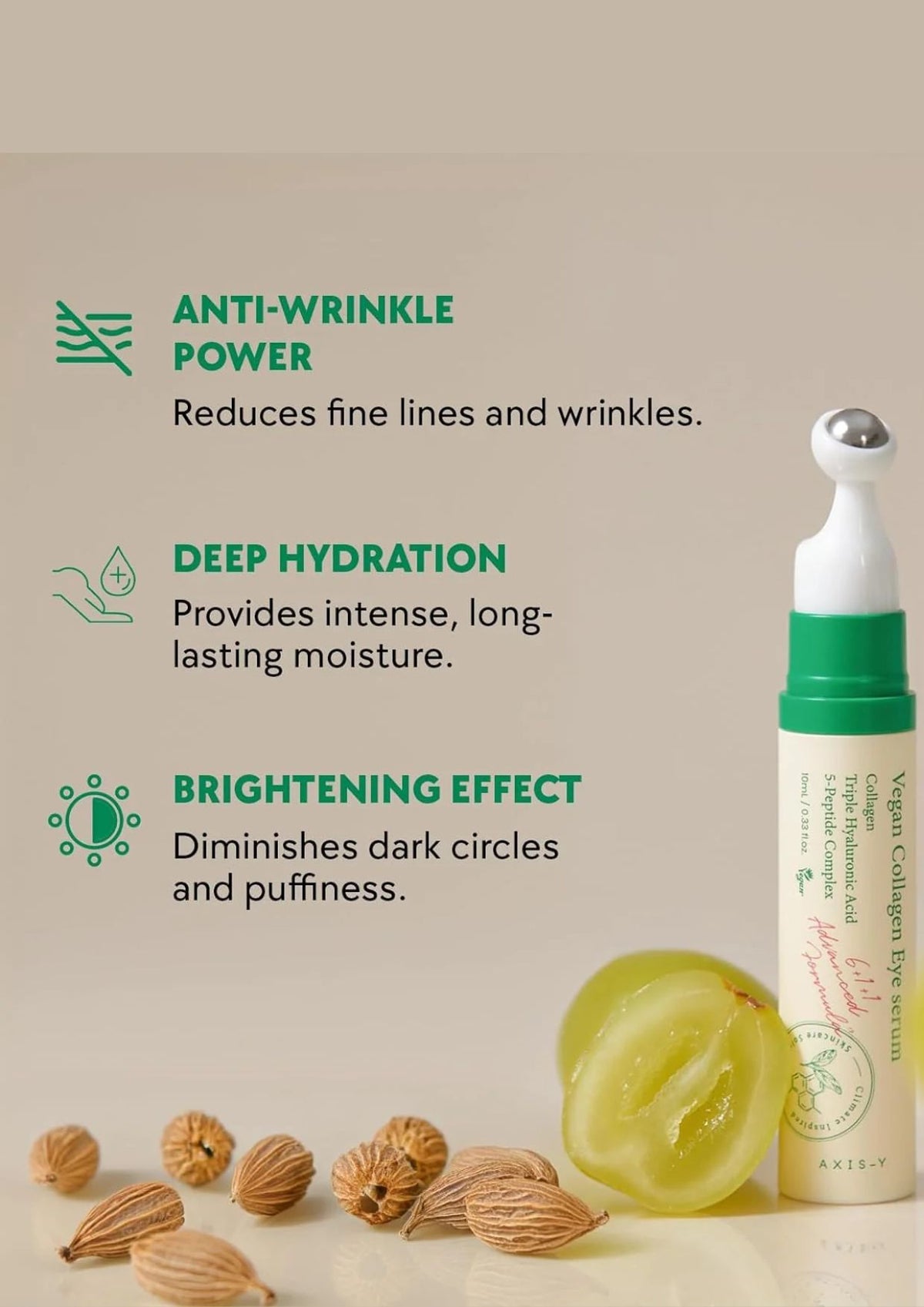 Axis-Y Vegan Collagen Eye Serum 10ml
