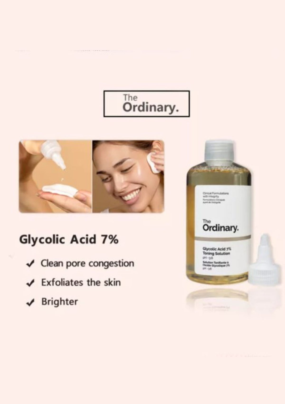 The Ordinary Glycolic Acid 7% Toning Solution 240ml