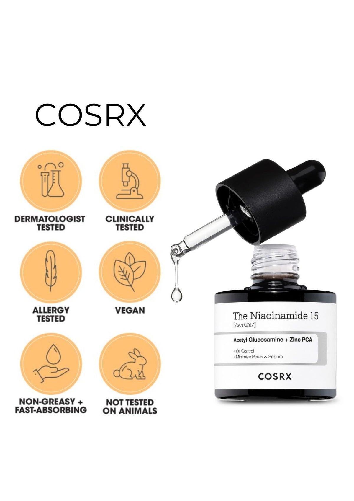 Cosrx The Niacinamide 15 Serum 100ml