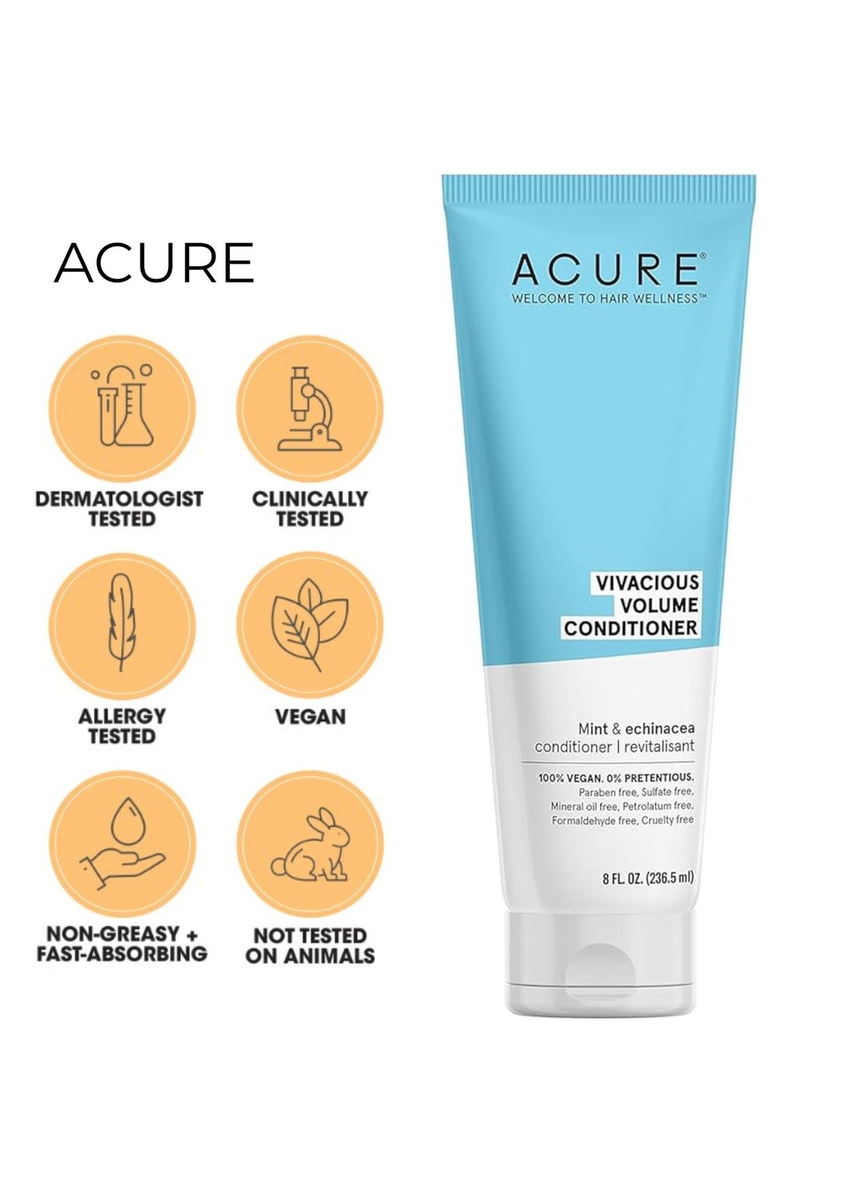 Acure Vivacious Volume Conditioner 236ml