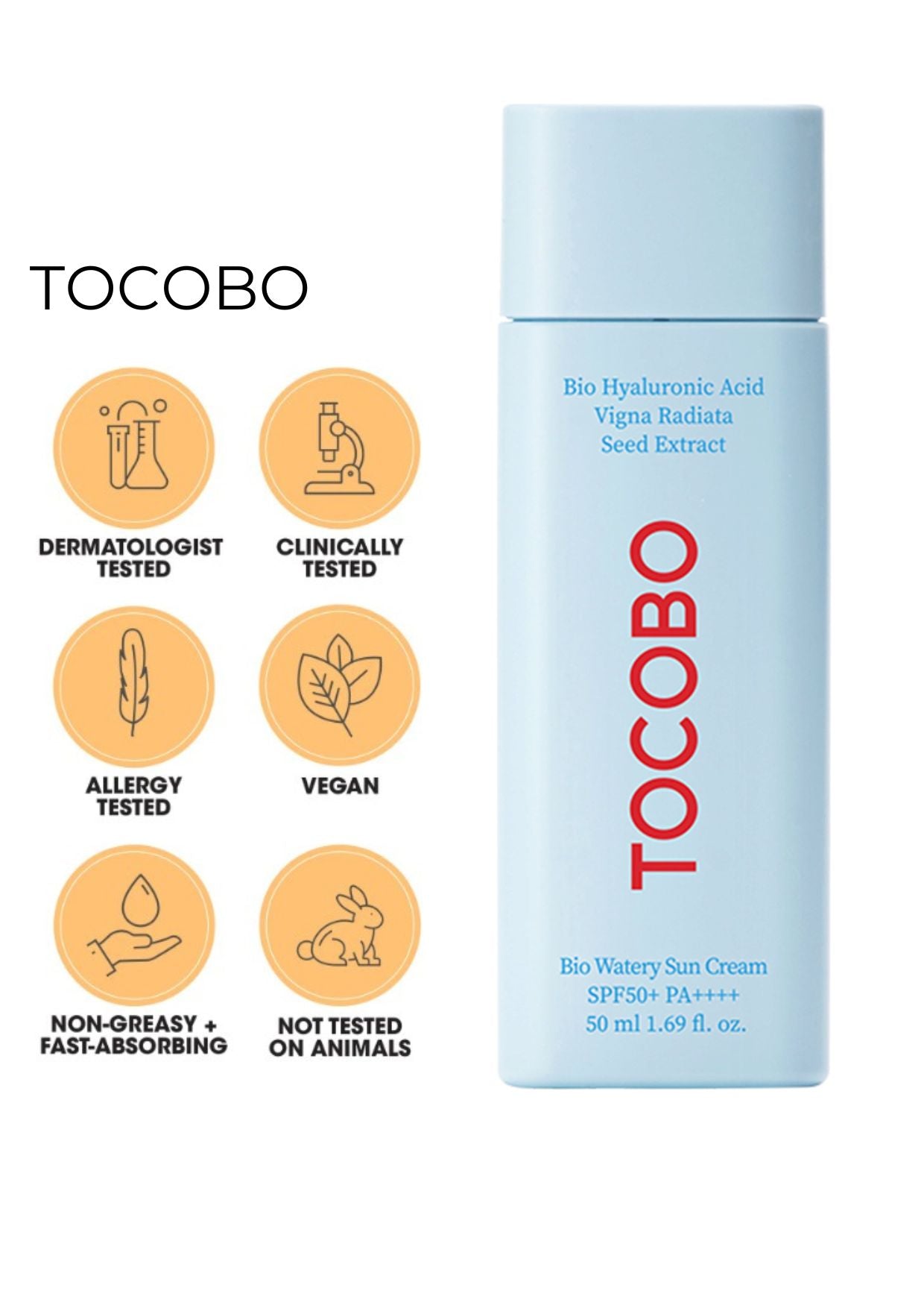 Bastoncino Da Sole Morbido In Cotone Tocobo Spf 50 + Pa ++++ 19g - Foto 2