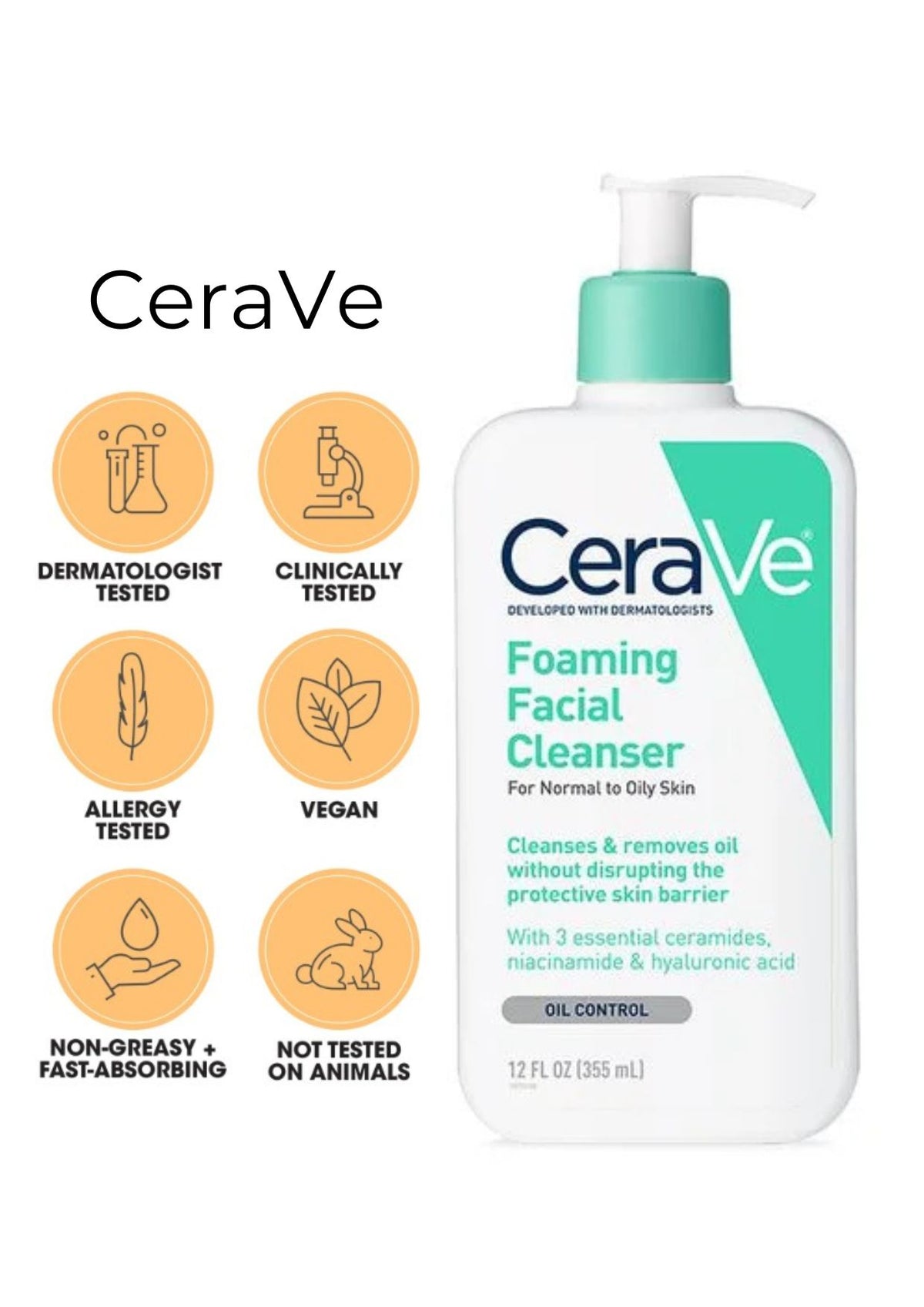 CeraVe Foaming Cleanser 236ml